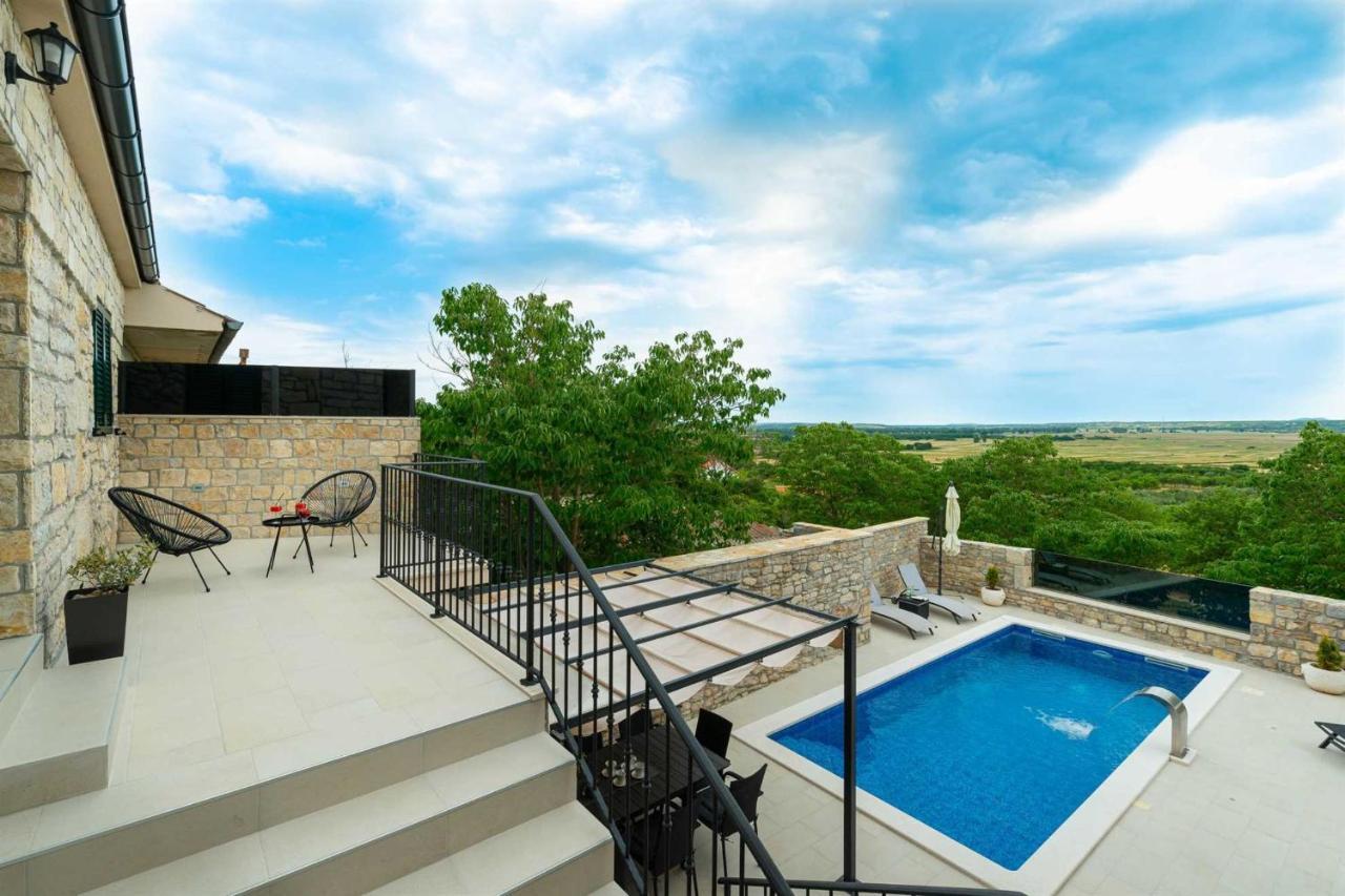 Stone Villa Didovi Snovi With Heated Pool Lisane Ostrovicke Bagian luar foto