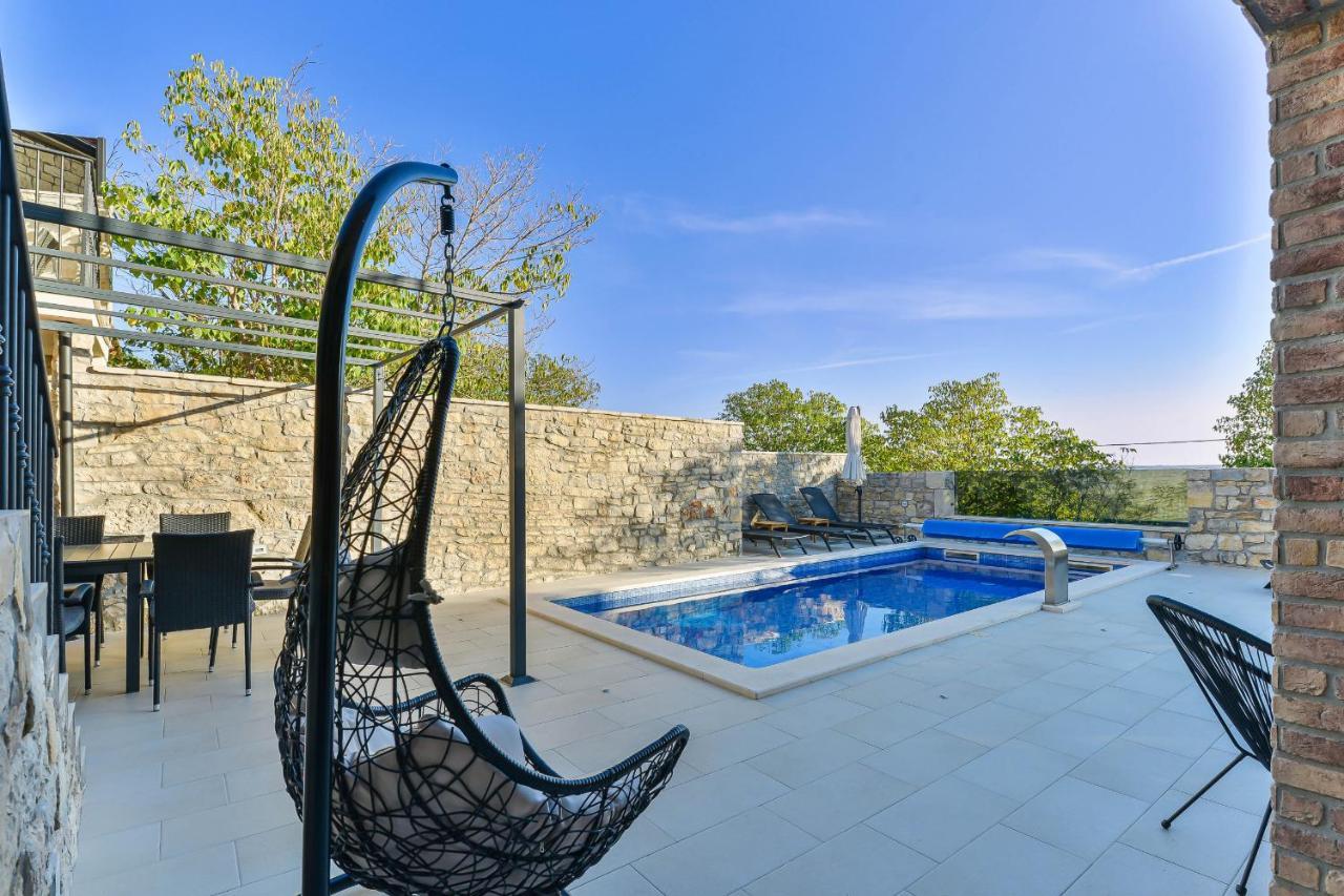Stone Villa Didovi Snovi With Heated Pool Lisane Ostrovicke Bagian luar foto