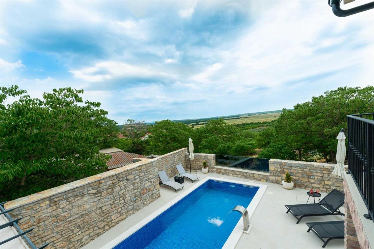 Stone Villa Didovi Snovi With Heated Pool Lisane Ostrovicke Bagian luar foto